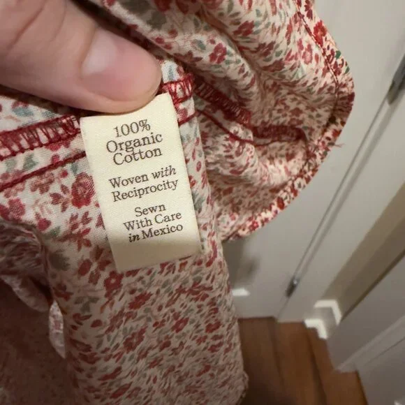 Christy Dawn Simple Dawn in Maroon Calico L - Picture 3 of 5